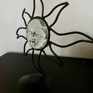 VINTAGE SUN CATCHER DECORATIVE TEA LIGHT CANDLE HOLDER